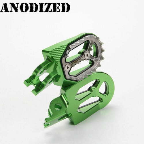 Motorcross wide fat foot pegs footrest for Suzuki RMZ 250 RMZ250 2005-2006 - Picture 29 of 37