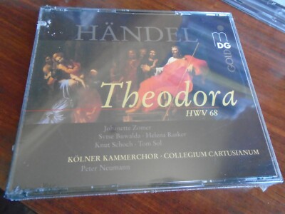 HANDEL :Theodora  HWA 68 Kolner Kammerchor - Collegium Cartusiannum -NEW SEALED 