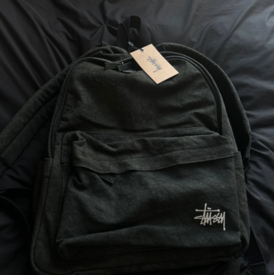 Stussy Canvas Backpack Washed Black / 134252 / Express | eBay UK