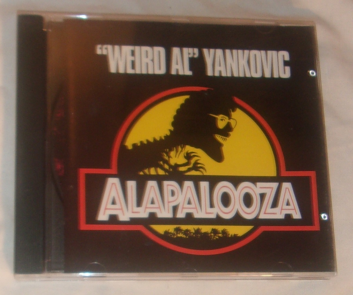 WEIRD AL YANKOVIC ALAPALOOZA CD DISC IS IN VERY GOOD CONDITION