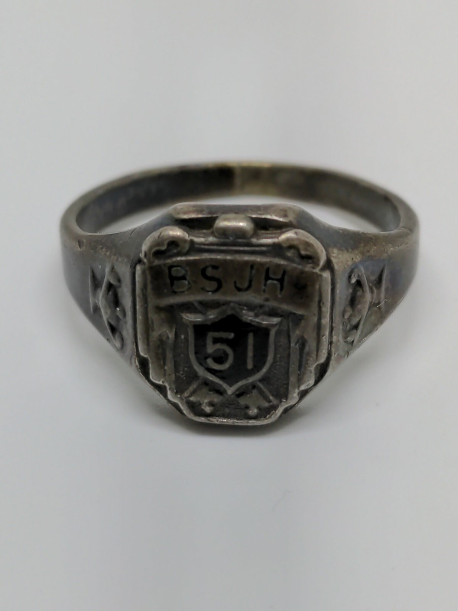 BALE BOSTON 1952年スターリングシルバー925 クラスリングRJH BALE BOSTON 1952年スターリングシルバー925 クラスリングRJH