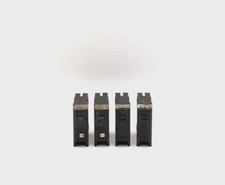 Westinghouse Quicklag HQP 15 Amp Circuit Breaker, 1 Pole - Lot of 4