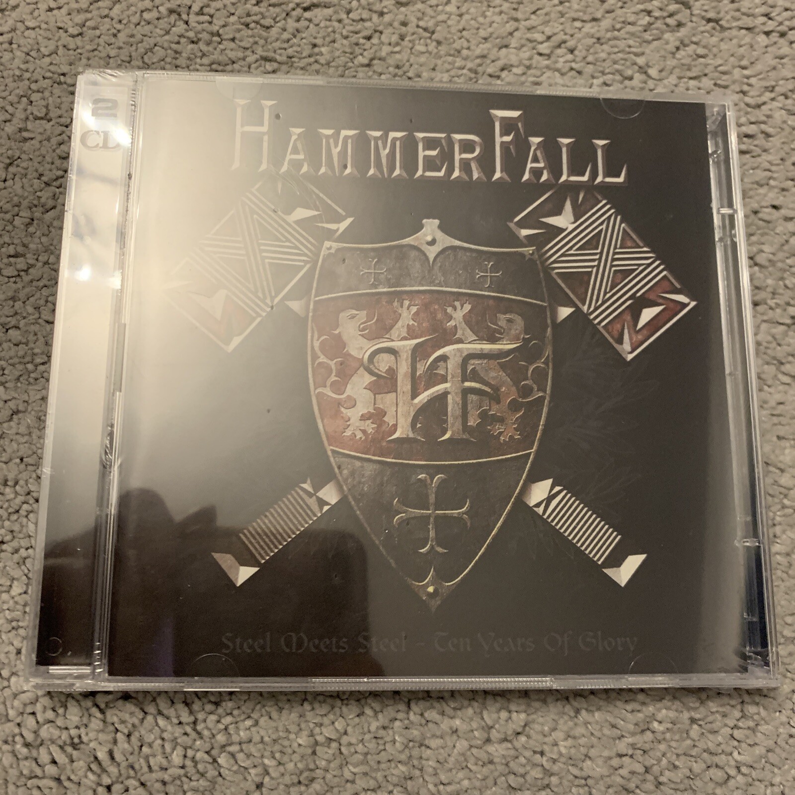 Hammerfall - Steel Meets Steel (10 Years Of Glory, 2007) CD New Sealed