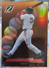 2023 Panini Chronicles Zenith David Ortiz #8 Boston Red Sox