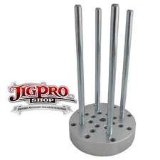 Maxi-Monkey Paracord Jig ~ Make Ball Knots from 5/8" thru 2 1/4" (Silver)