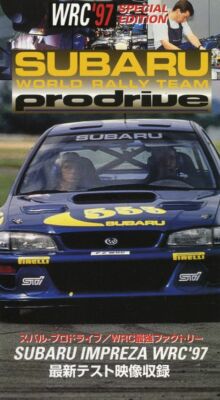 VHS] Subaru world rally team prodrive impreza WRC 97 Piero Liatti