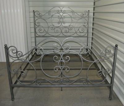 ethan allen iron bed