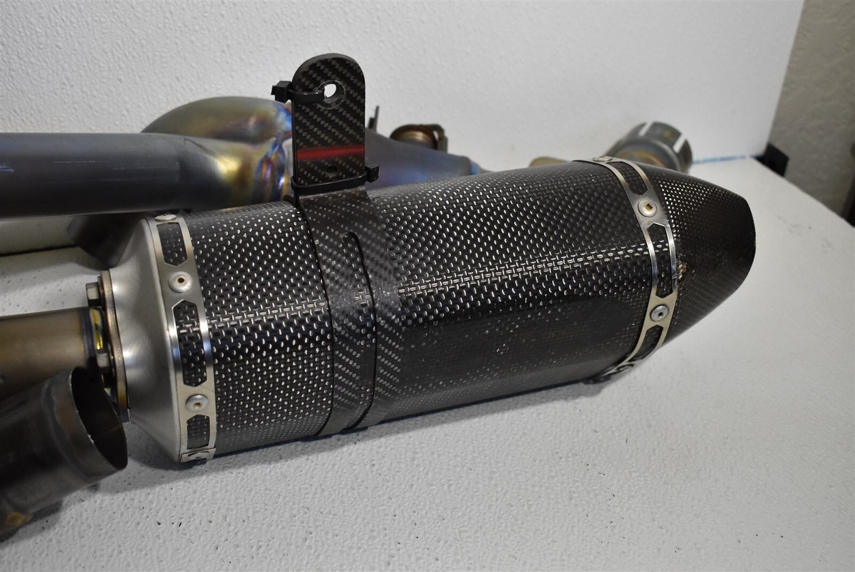 2006-2007 Kawasaki Ninja ZX1000D ZX10R AKRAPOVIC Titanium Carbon
