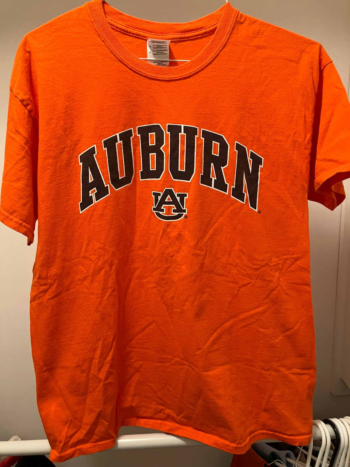 ALTRA T shirt LG LG LG arancione Auburn University Gildan Ultra Cotone pre proprietà buone condizioni