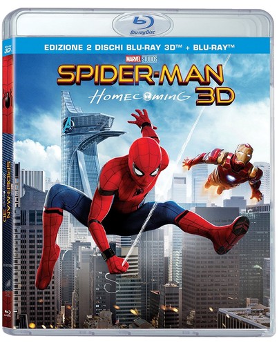 spider-man: homecoming 3d (blu-ray 3d   2d) con tom holland