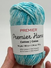Premier Home Cotton Blend Yarn - Ocean Splash 55g