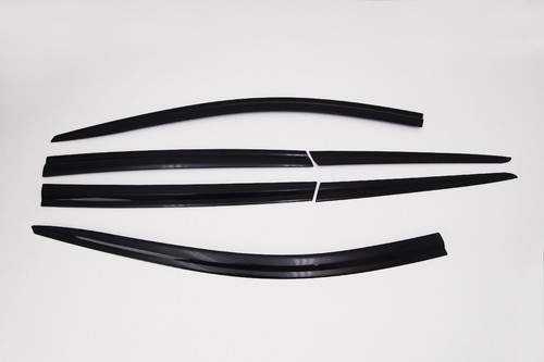 Smoke Tinted Weather shields 6P for 2013 - 2018 Ford Escape ( Kuga ) - Picture 8 of 12