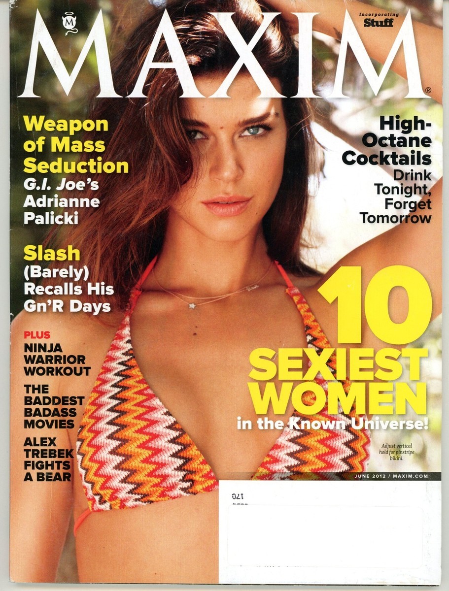MAXIM MAGAZINE - June 2012 with Adrianne Palicki on the cover | eBay