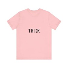 Minimalist Clever Design T-Shirt for Women or Men - Unisex Tees, Made in USA