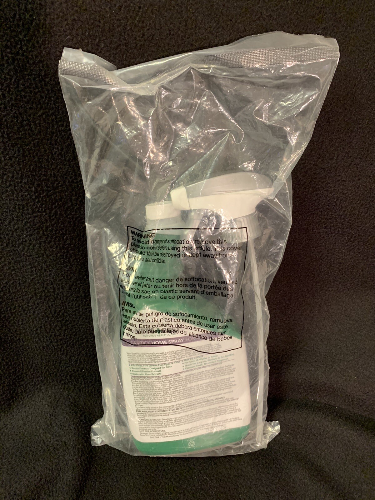 Vet's Best Flea and Tick Home Spray Treatment for Cats 32oz for sale