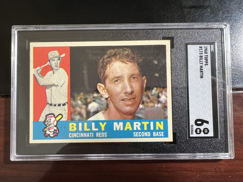 1960 Topps Billy Martin #173 card