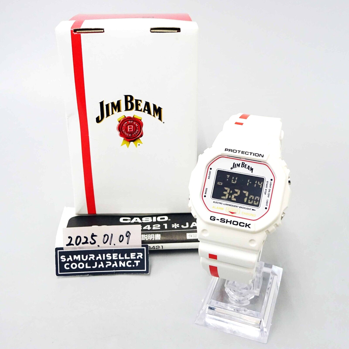 カシオ G-SHOCK JIM BEAM コラボモデル JIM BEAM × G-SHOCK 2019年コラボモデル 1000本限定品 JIM BEAM ×