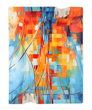 S.T. Dupont Porcelain Multi Colored Graff'ty (Graffiti) Cigar Ashtray 006424 NIB