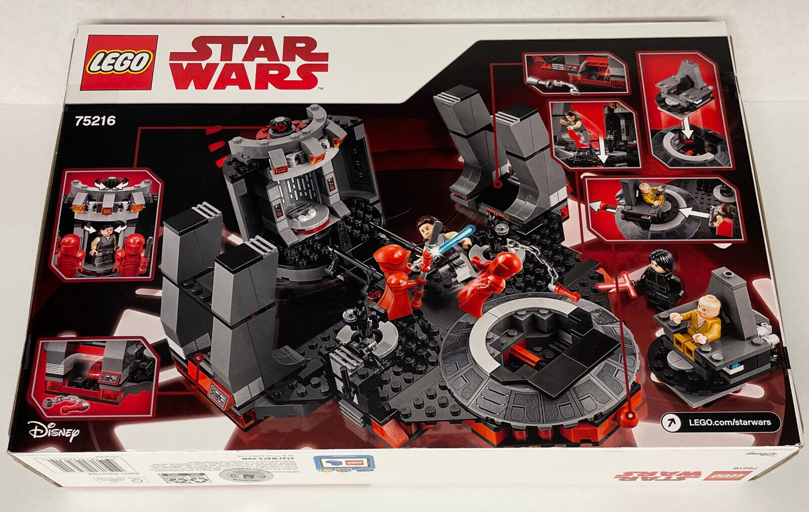 Best Buy: LEGO Star Wars Snoke's Throne Room 75216 6212784