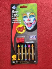Halloween Neon Stick Makeup