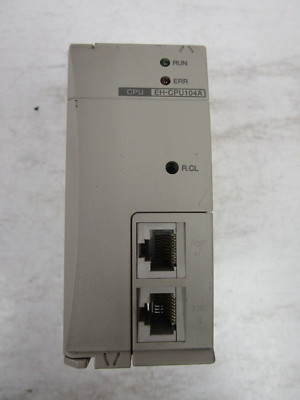 HITACHI EH-150 CPU MODULE EH-CPU104A 3.5kSTEPS REV. 21 ROM VER. A106