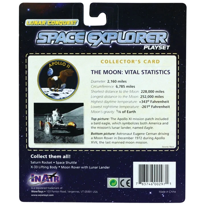 Space Explorer - Saturn V Rocket Playset - 4-piece Set - Image 2 of 2