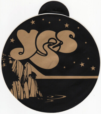 YES - Original - Auto Aufkleber - 70er Jahre - Sticker - 20cm.