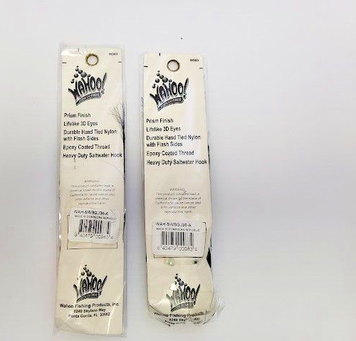 2 Wahoo Grouper and Big Game Heavy Saltwater Jigs- 6 oz. - Image 3