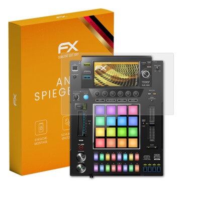 atFoliX 3x Displayfolie für Pioneer DJS-1000 Schutzfolie matt&stoßfest Folie