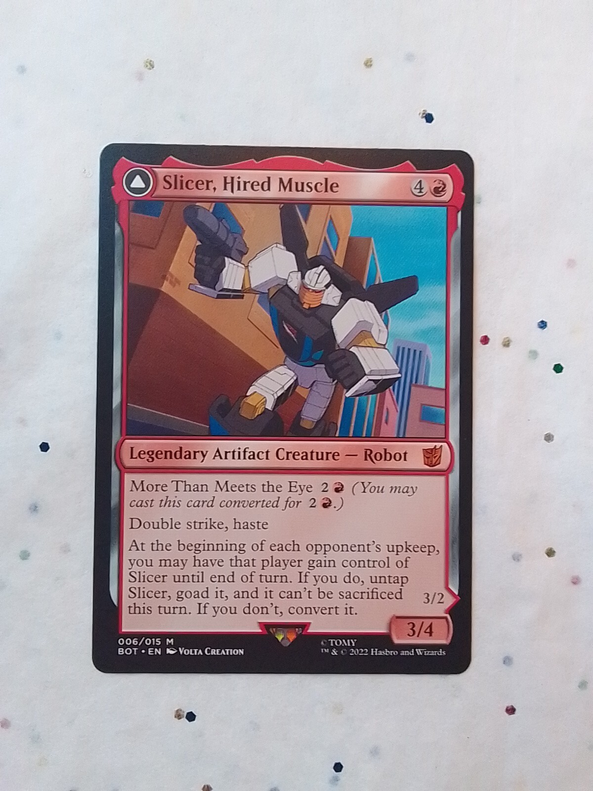 MTG Slicer, Hired Muscle Slicer, HighSpeed Antagonist Transformers 006