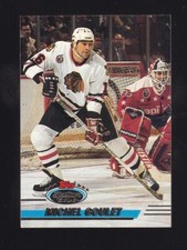 1993-94 Topps Stadium Club Michel Goulet #12 Chicago Blackhawks