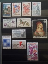timbres France: 1980 YT n° 2083, 2085, 2086, 2087, 2088, 2089 à 2094  NEUF **