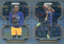 2022 Panini Prizm WNBA NNEKA OGWUMIKE #92 BASE + #8 MVP TROPHY BASE SPARKS