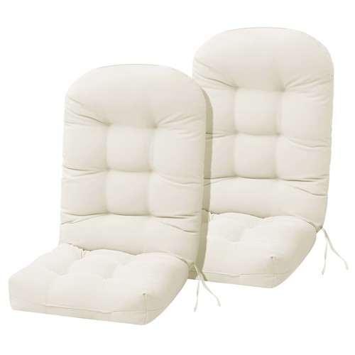 Cojines impermeables para chaise lounge de exterior asiento mecedor suave cubierta patio - Imagen 13 de 16