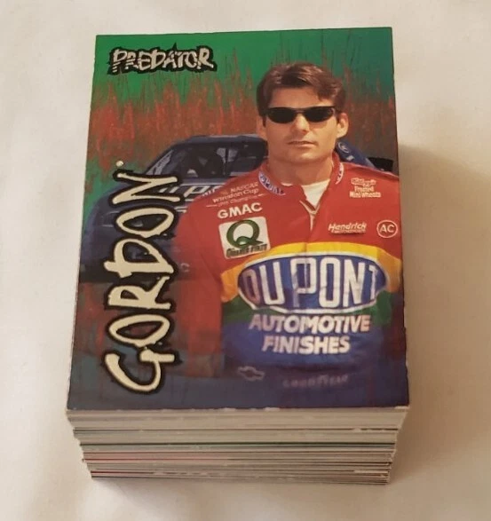 1997 Wheels Predator NASCAR COMPLETE SET 66 Cards (w/ #26 Mike Skinner Auto) - Image 2 of 3