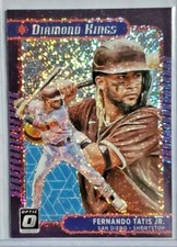 2021 Donruss Optic White Sparkle Exclusive Diamond Kings Fernando Tatis Jr. #27