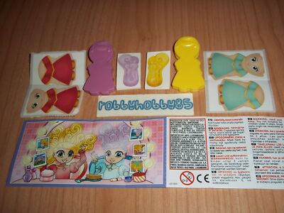 COMPLETE SERIES HAIR STYLING (SD519 - SD519A) + 2 BPZ KINDER JOY RUSSIA 2016/2017