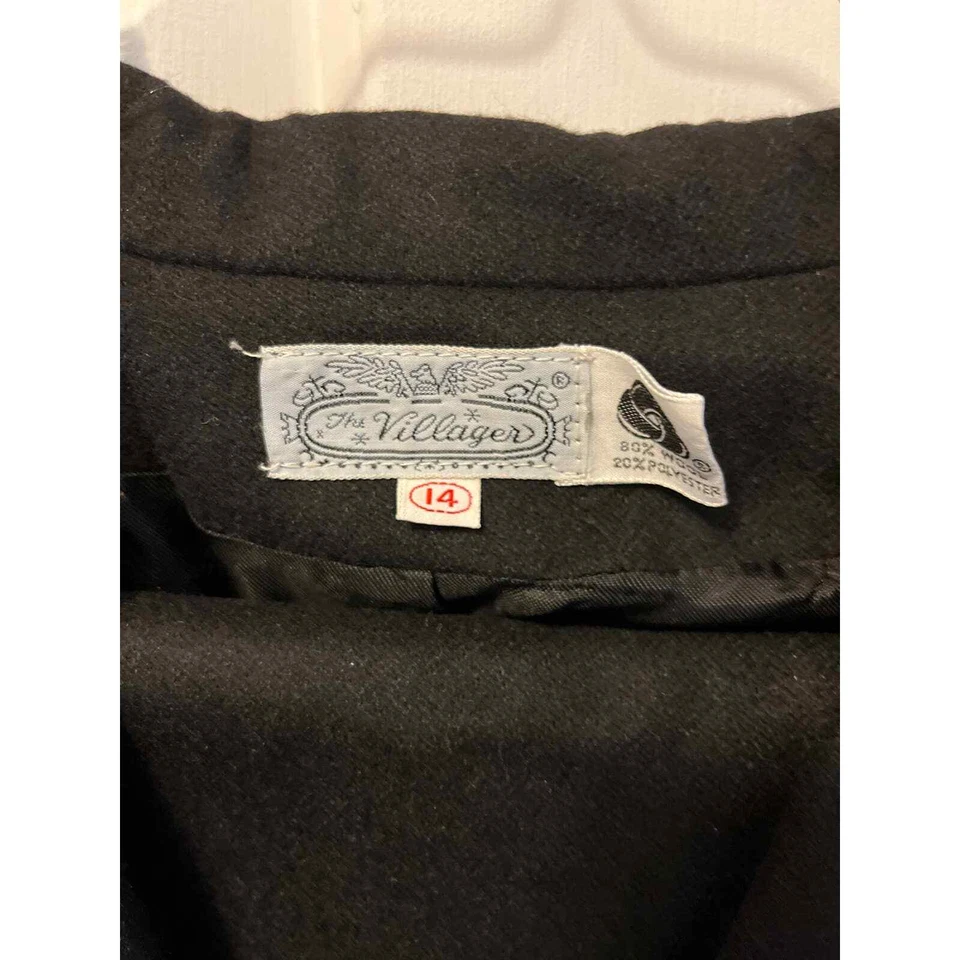 Nuevo con etiquetas Traje Pantalón Aldeano Mezcla Lana/Poliéster VGT (Talla 14) Foto 2 de 4