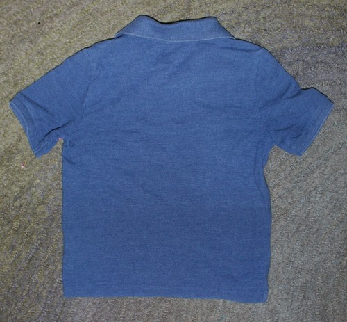 Vineyard Vines Boys Blue Short Sleeve Polo Shirt - Size 5 - EUC - Picture 3 of 3