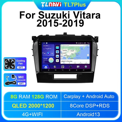 Car Multimedia Player For Suzuki Vitara Radio GPS Navigation Navigator Carplay - Picture 14 of 32
