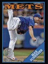 [DIGITAL] Topps Bunt - Max Scherzer - 1988 Topps Baseball 23 S3 - Black Base