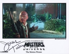 JAMES TOLKAN signed autograph 20x25cm MASTERS OF UNIVERSE in person autograph