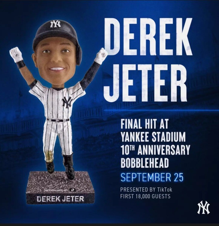 Derek Jeterバブルヘッド