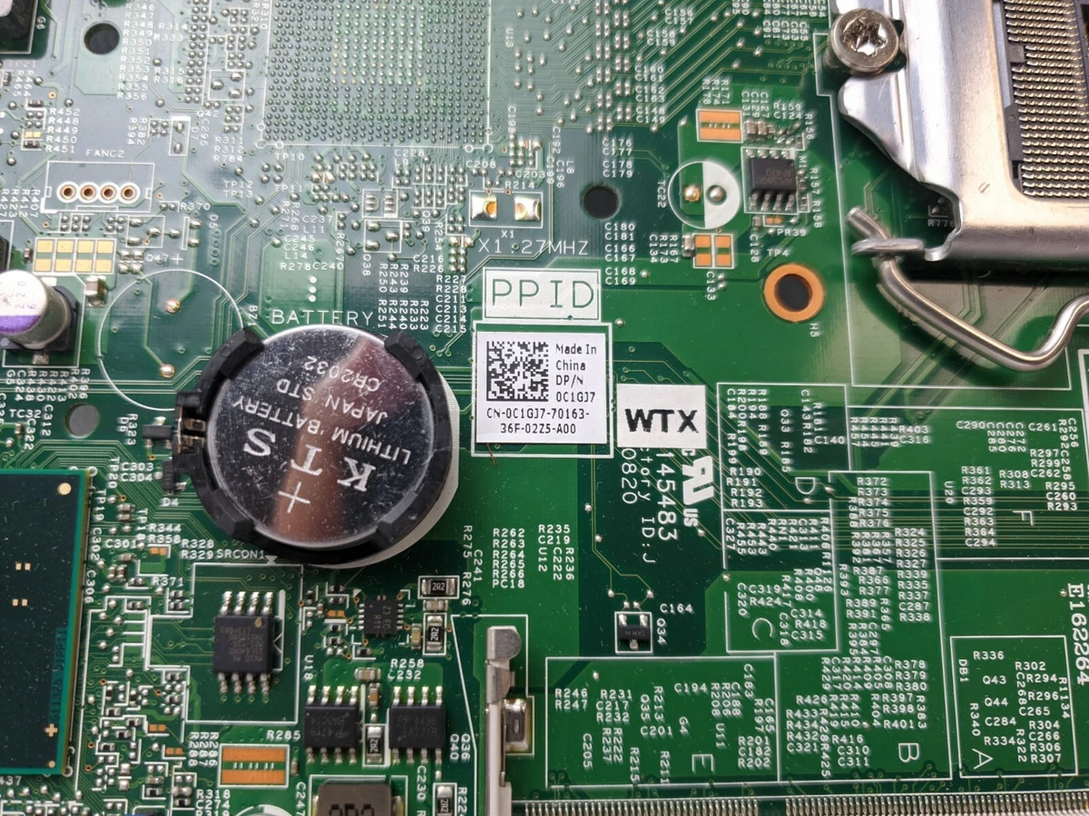 GENUINE OEM Dell OPTIPLEX 3011 AIO INTEL LGA 1155 DDR3L 