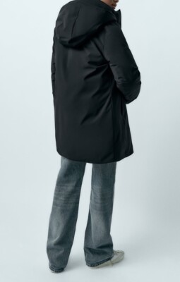 Zara Water And Wind Protection Parka Size XS | eBay UK