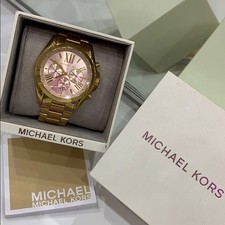 Image of Michael Kors MK6359 Bradshaw Women's Watch - Gold/Rose