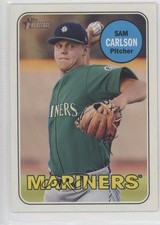 2018 Topps Heritage Minor League Edition Sam Carlson #23 y5m