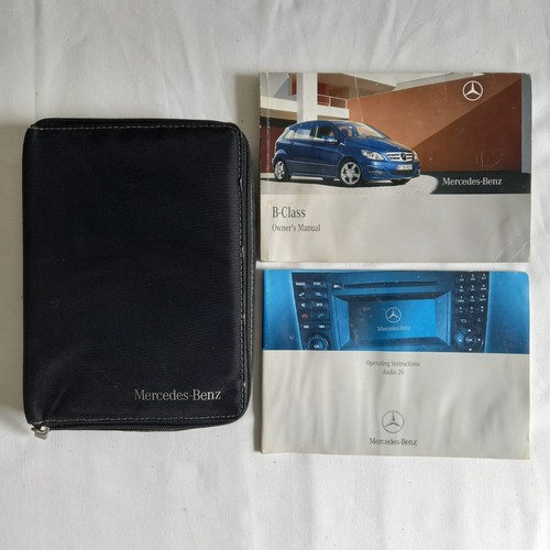MERCEDES B KLASSE 2008-2011 BETRIEBSANLEITUNG + RADIOHANDBUCH + WALLET PACK MK1.5