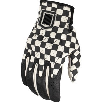 Icon Airform Slabtown Gloves For Motorcycle Riding - Checker - Men's Size Large