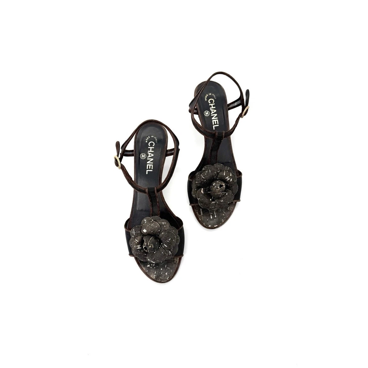 CHANEL Brown Sandals for Women for sale | eBay